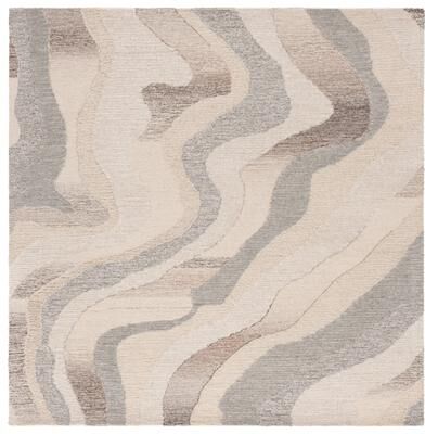 SAFAVIEH Handmade Ebony Romi Contemporary Wool Rug