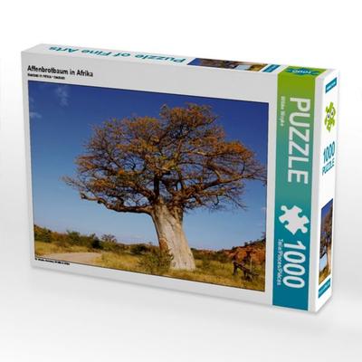 CALVENDO Puzzle Affenbrotbaum in Afrika | 1000 Teile Lege-Größe 64x48cm Foto-Puzzle für glückliche Stunden
