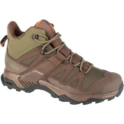 Salomon, Herren, Wanderschuhe, X ULTRA TRACKER GTX - Green / Earth Brown / Orange - Green / Earth Brown / Orange - UK 10 (E (44 2/3), Grün, Braun