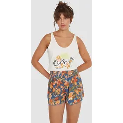 O'Neill Johnny Smocked Waist Shorts blue painted tropics Gr. XS
