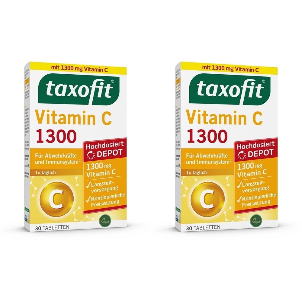 Taxofit Vitamin C 1300 Tabletten 2x 2x30 St