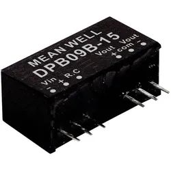 MeanWell, Spannungswandler, DC/DCWandlerModule Serie SPB09 DPB09 Case Single und Dual Output 1