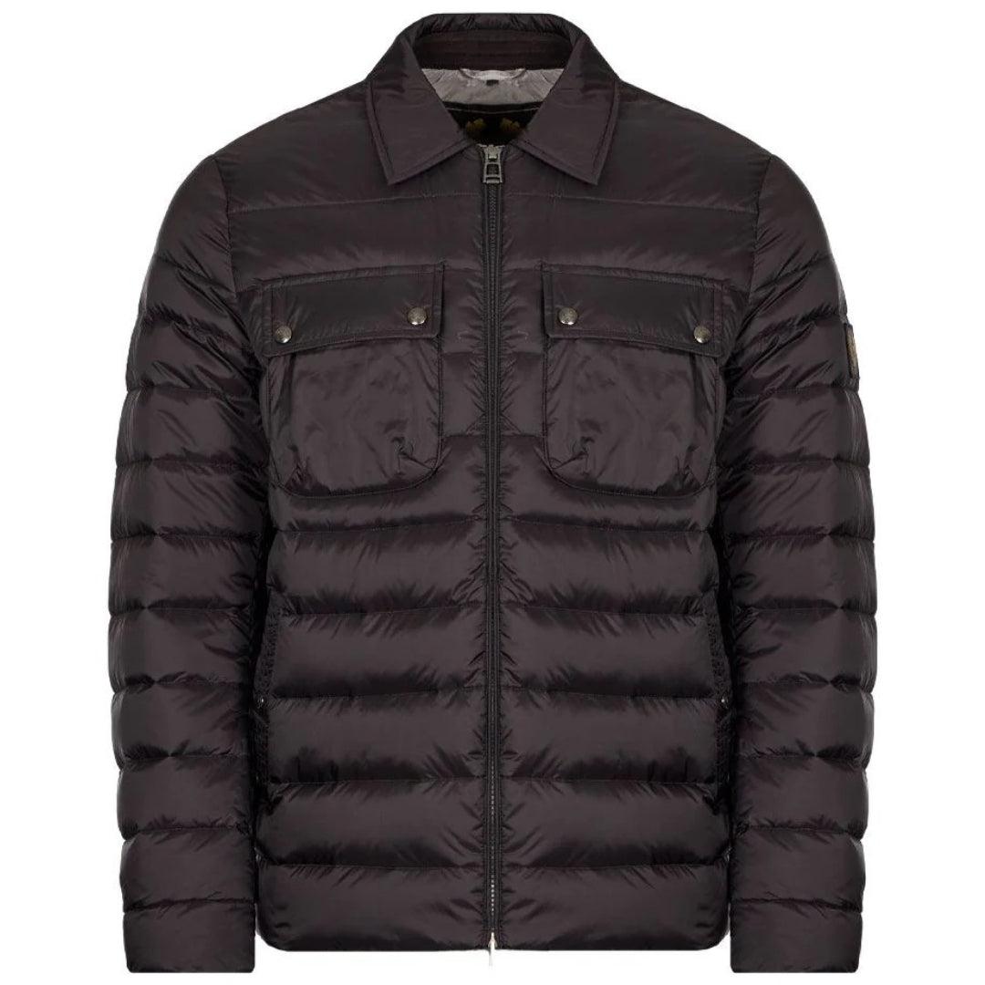 Belstaff Tour Zwarte Donsoverhemdjas