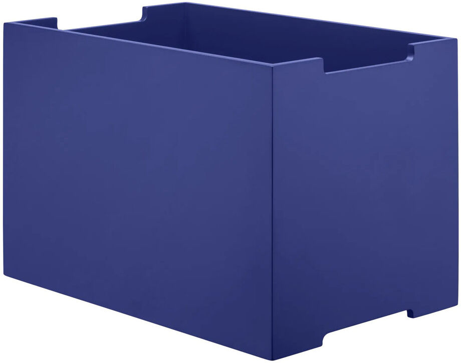 Blomus Box Blue 27cm H x 39.4cm W x 24.8cm D