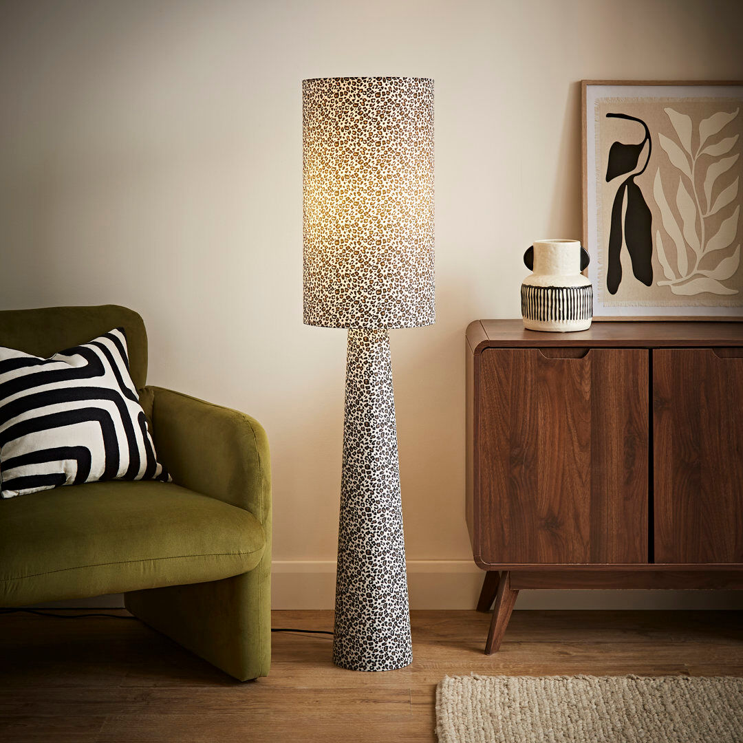 Latitude Run 131 H cm Traditional Floor Lamp 131cm H X 30cm W X 30cm D