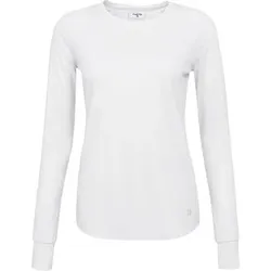 YVETTE Damen Shirt Longsleeve Katy, Größe L in Weiß Weiß