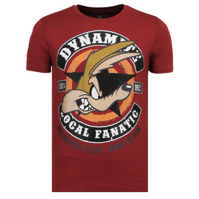 Local Fanatic Dynamite coyote party t-shirt