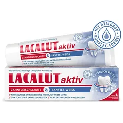 Lacalut aktiv Zahnfleischschutz & Sanftes Weiß 75 ml
