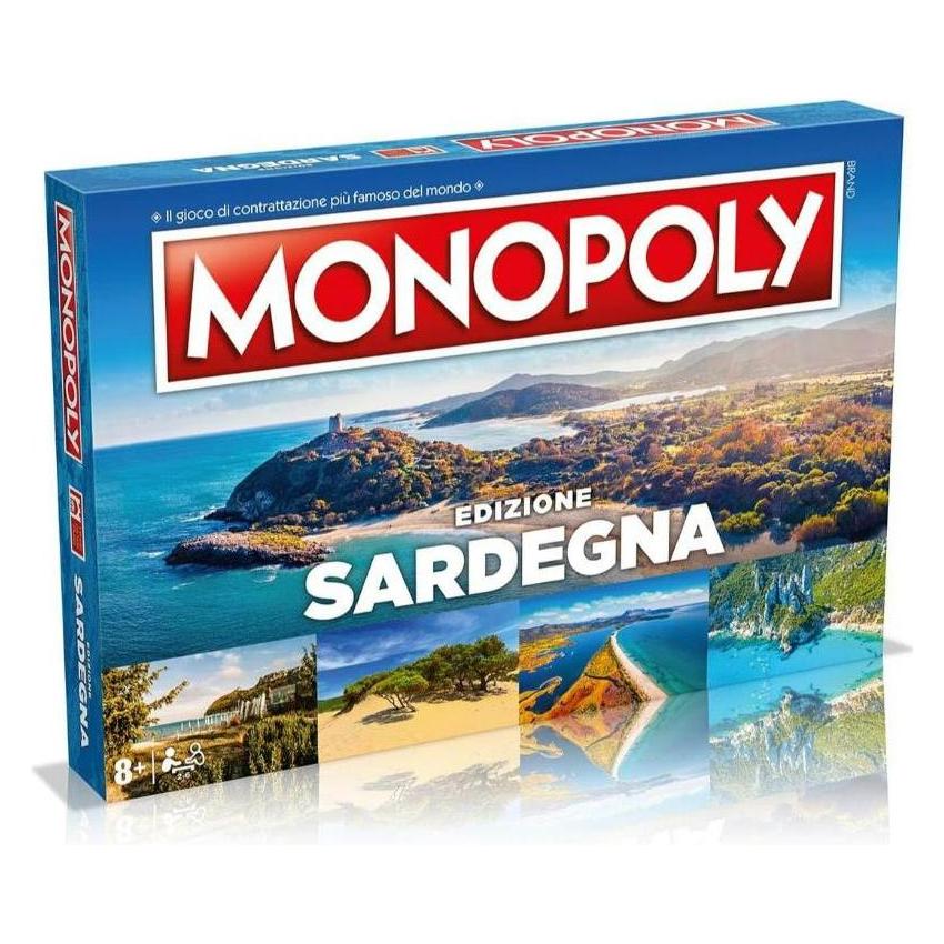 Winning Moves Monopoly - I Borghi Più Belli D'Italia - Sardegna (Italienisch) (40250364)