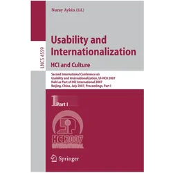 Usability and Internationalization. HCI and Culture, Fachbücher