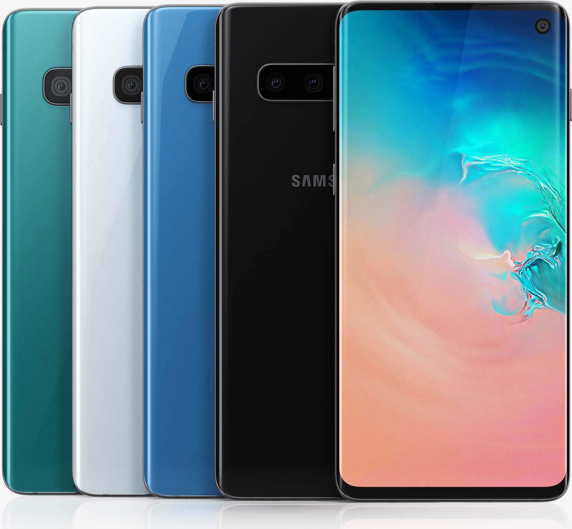 Samsung Galaxy S10 Smartphone Single-Sim 6,1 Zoll (15,5 cm) 128 GB Schwarz
