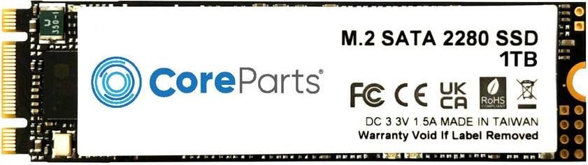 CoreParts CPSSD-M.2SATA-1TB M.2 SATA SSD 1 TB 500 MB/s