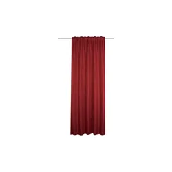 HOMEbasics Verdunklungsschal   ¦ rot ¦ Maße (cm): B: 135
