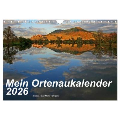 Mein Ortenaukalender 2026 (Wandkalender 2026 DIN A4 quer), CALVENDO Monatskalender