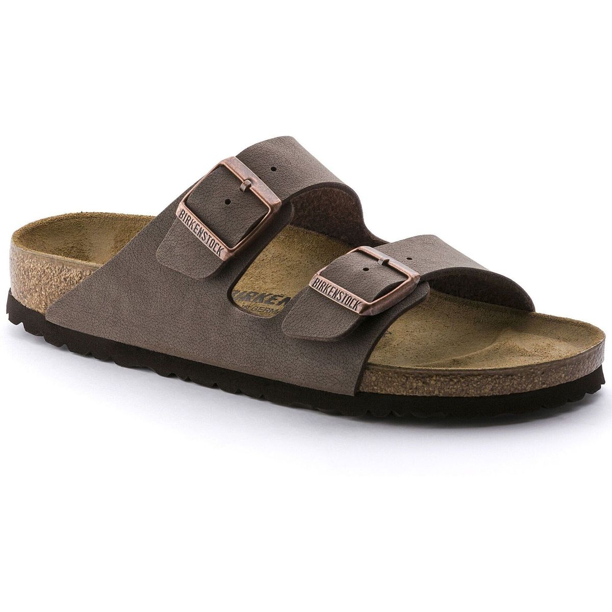 Birkenstock Arizona Birkibuc Unisex mocca (200) Schmal 43 151183-200-43