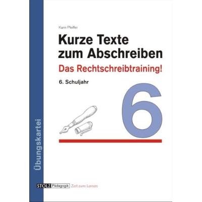 Kurze Texte zum Abschreiben, Sonstige von Karin Pfeiffer, Stolz, 978-3-89778-436-9