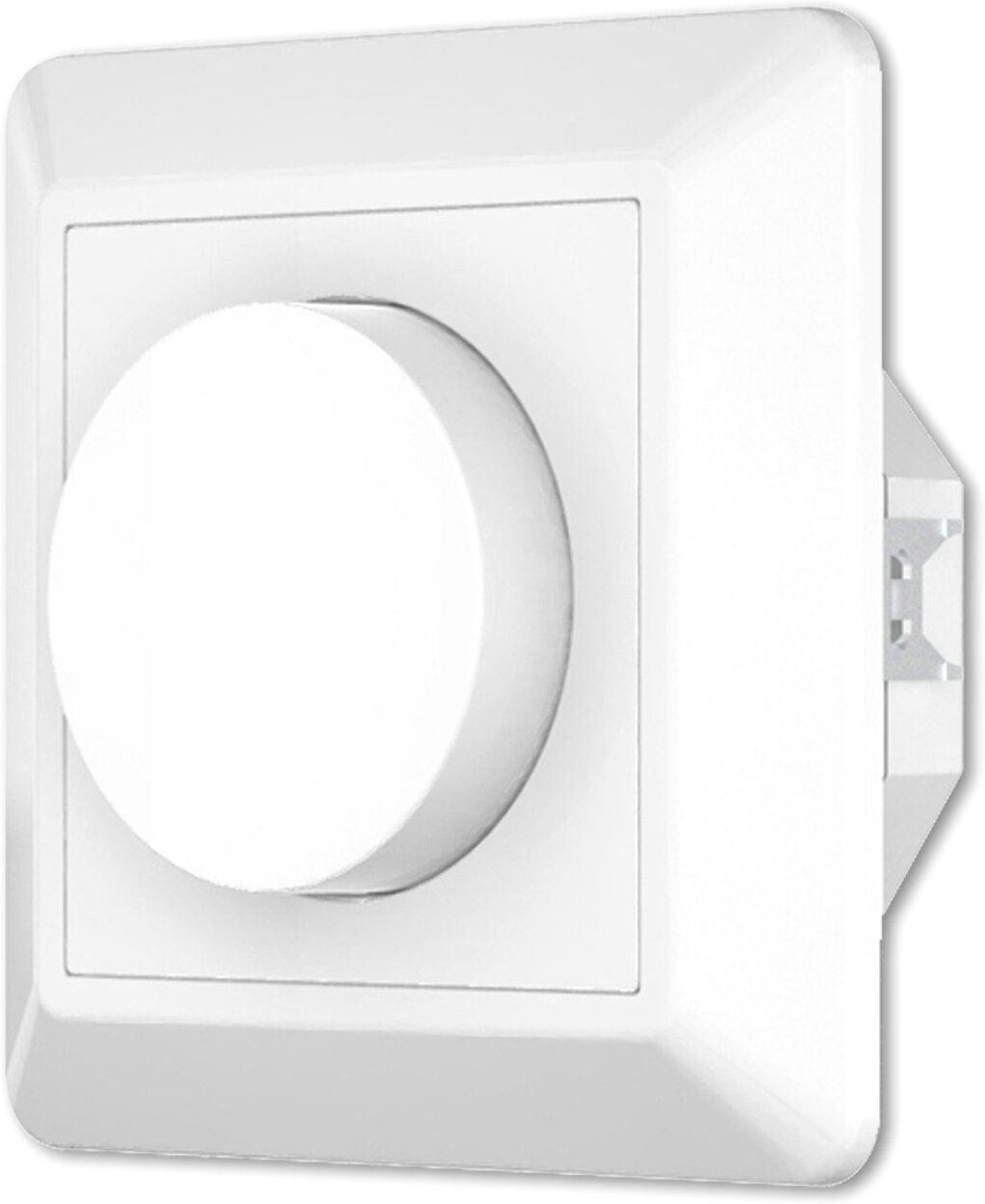 Isoled Dali 1 Gruppe Einbau-Dreh Master-Dimmer, Weiß, 100-240v Ac / Dali-Bus Spannung