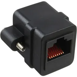 INLINE Patchkabelkupplung, UTP, 2x RJ45 Buchse, zum Einbau