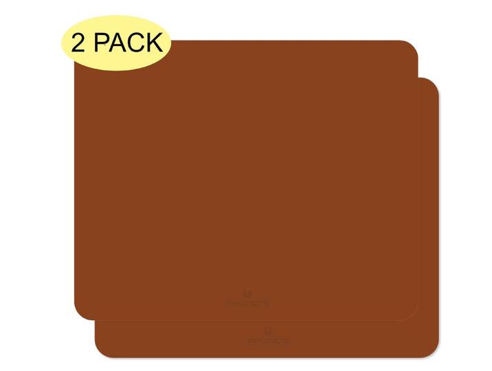 TINYLOADERS Spielmatte Praktische Bodenmatten Unterlegen Hochstuhl Kinderstuhl Spielmatte (Spar-Set, 2 Bodenmatten), Weiches Vinyl, ideal als Kinderunterlage zum Essen Backen oder Basteln