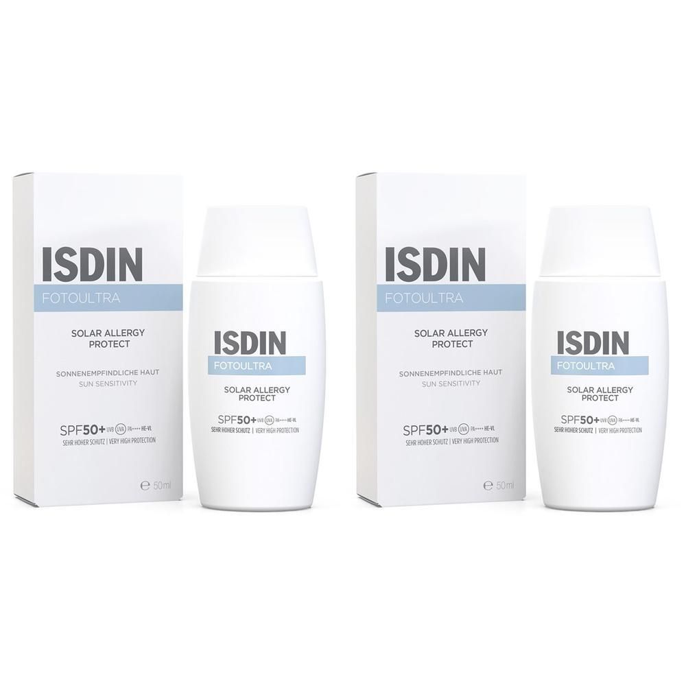 Isdin Fotoultra Solar Allergy Protect Cre.LSF 50+ 2x 2x50 ml Creme