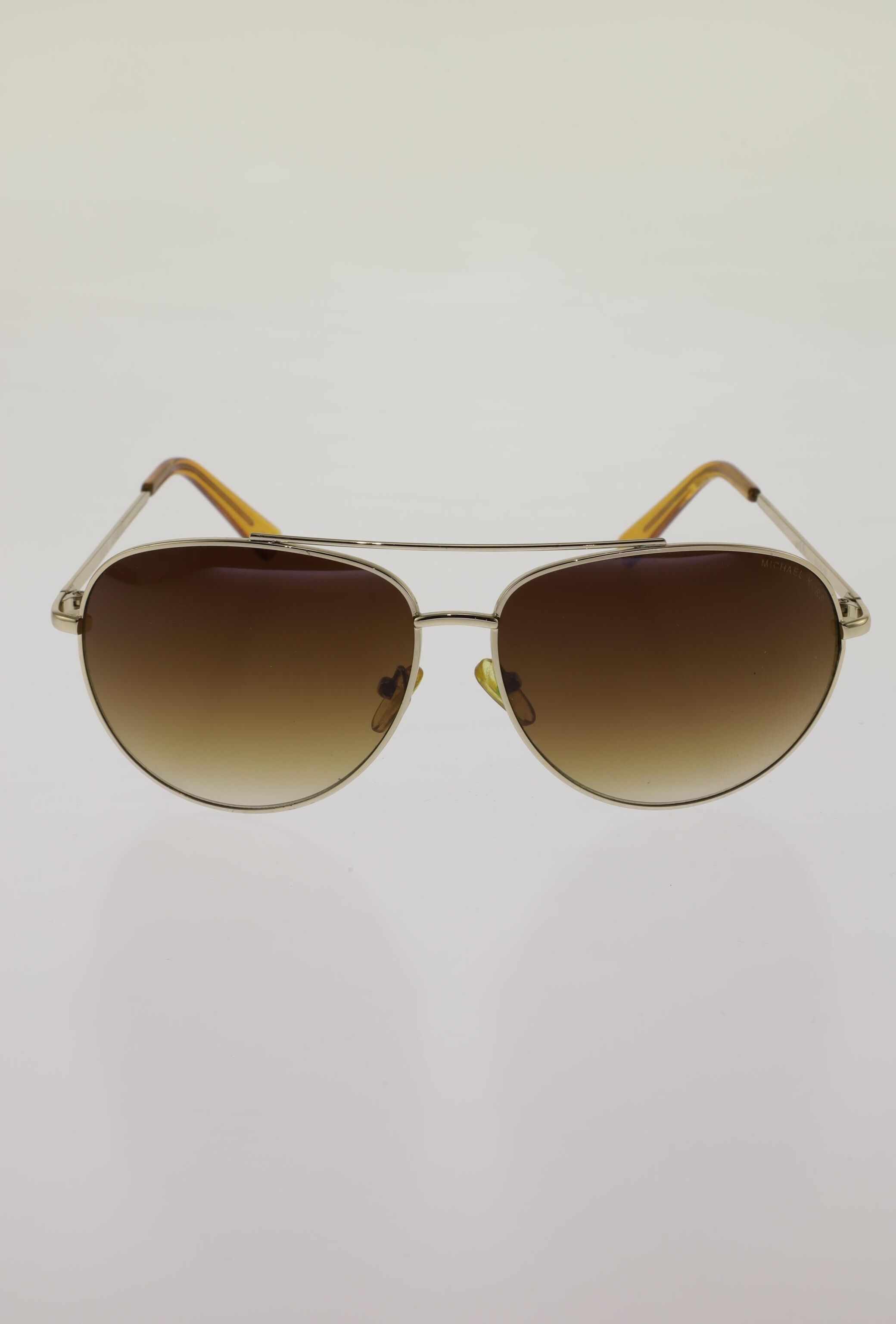 Michael Michael Kors Damen Sonnenbrille, Gold - Second Hand