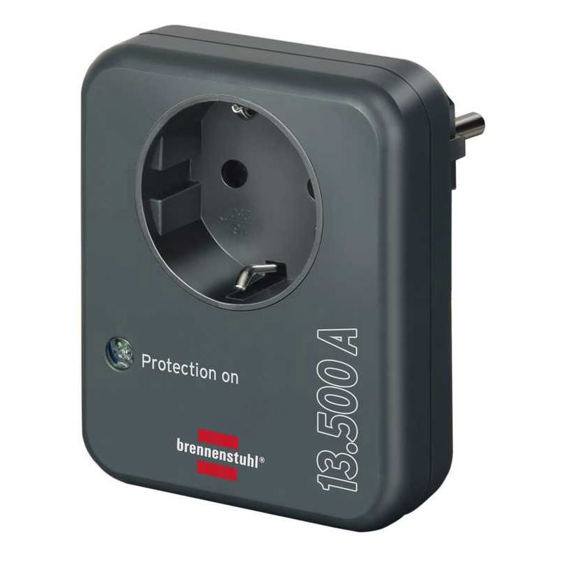 Brennenstuhl Überspannungsschutz-Adapter 13.500A anthrazit