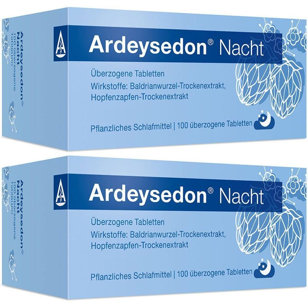 Ardeysedon Nacht überzogene Tabletten 2x 2x100 St Überzogene
