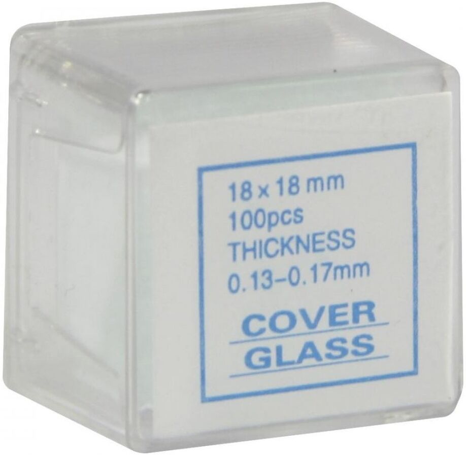 Deckglas 18x18 mm