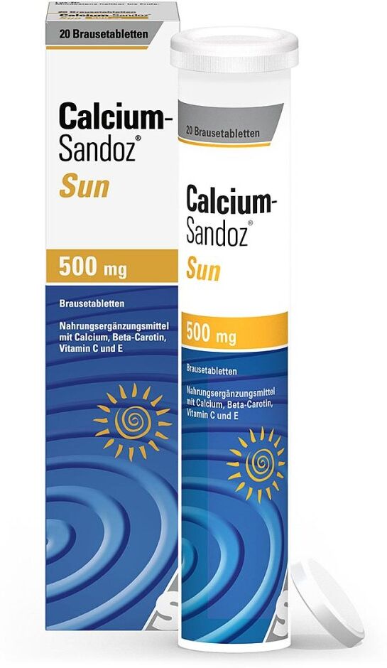 Calcium Sandoz Calcium-Sandoz® Sun Brausetabletten