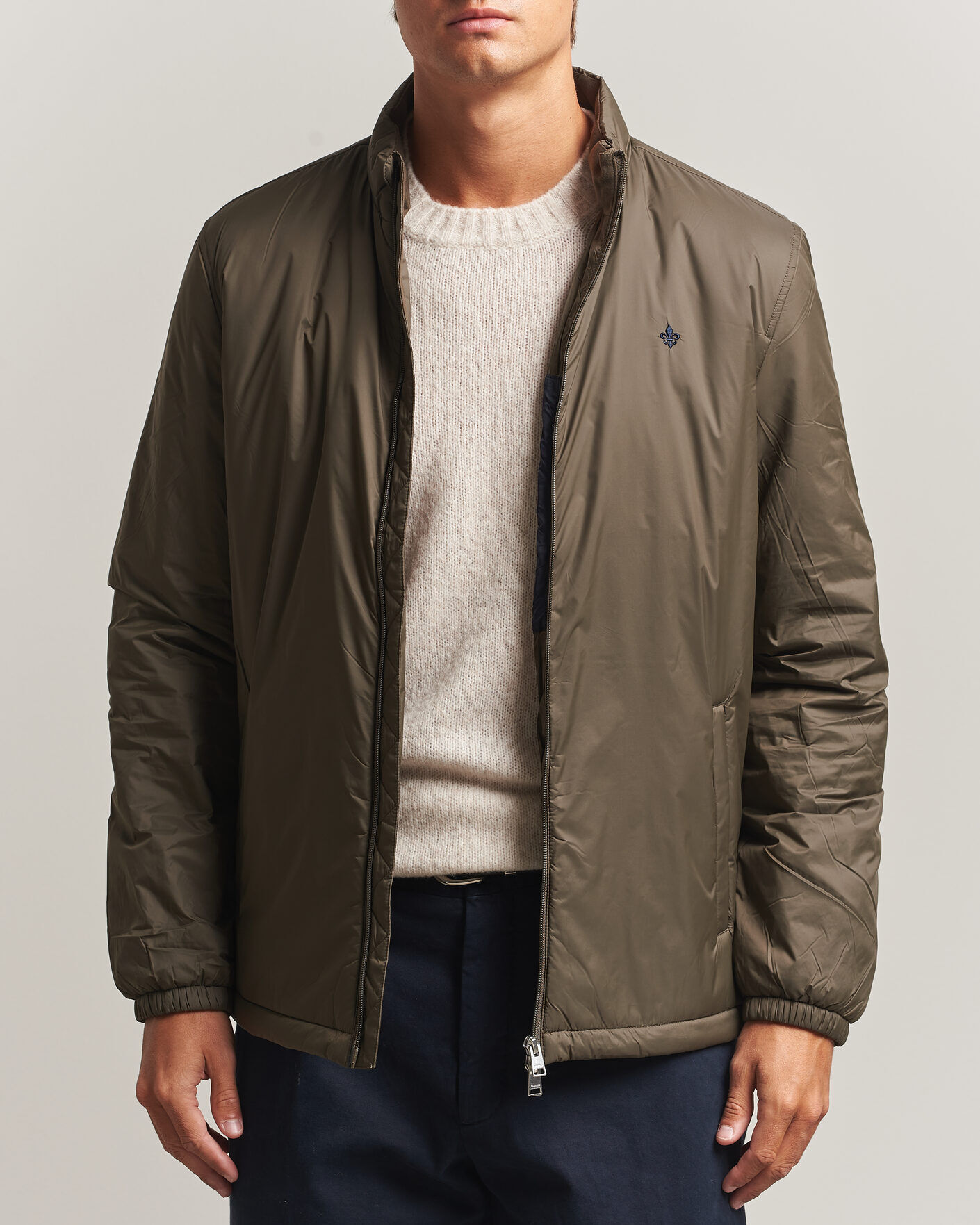 Morris Bradley Padded Jacket Olive men M Grøn
