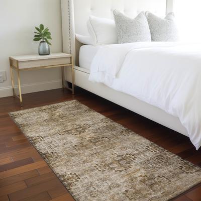 Addison Rugs Machine Washable Indoor/ Outdoor Vintage Medallions Chantille Rug