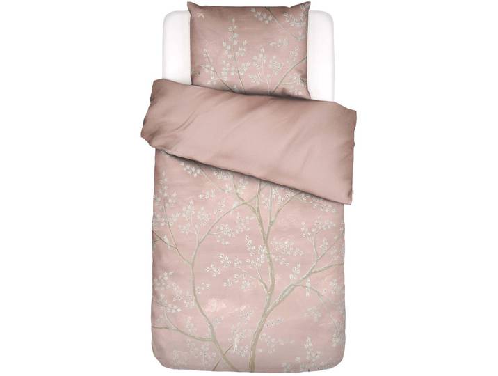 Essenza Lucienne Dekbedovertrek Biologisch Katoensatijn Blush pink - Eenpersoons – 140x200/220 cm