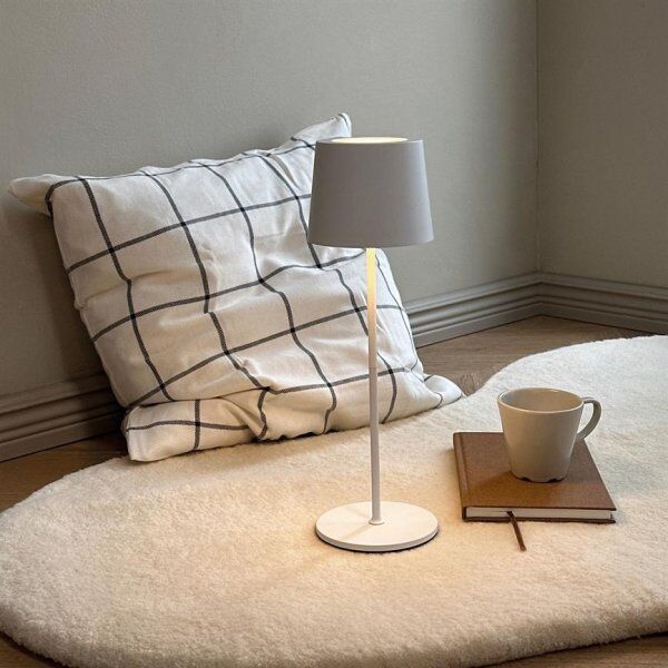 Dyberg Larsen Karl Led Bordlampe, Batteri, Hvid