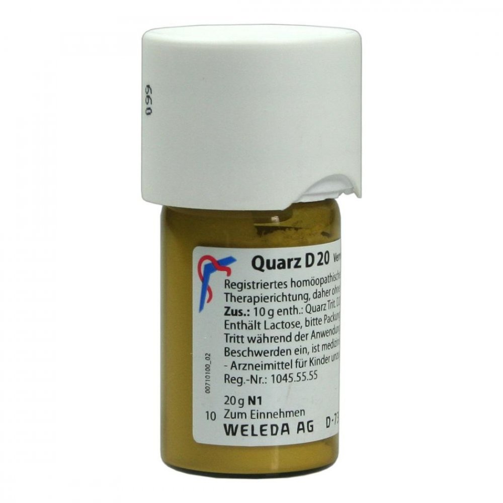 WELEDA AG Quarz D20 Trituration 01573287