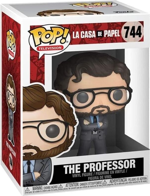 Funko Pop! La Casa de Papel - The Professor 744 - Vinyl figuur