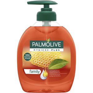 Palmolive Seife Hygiene-Plus Family, Flüssigseife, Pumpspender, antibakteriell, 300ml