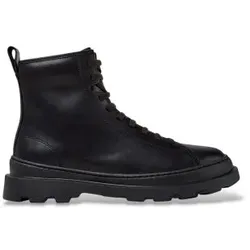 Camper für Damen. K400816-001 Brutus+ Stiefeletten aus Leder in Schwarz (38), Wohnung, Reißverschluss, Lässig