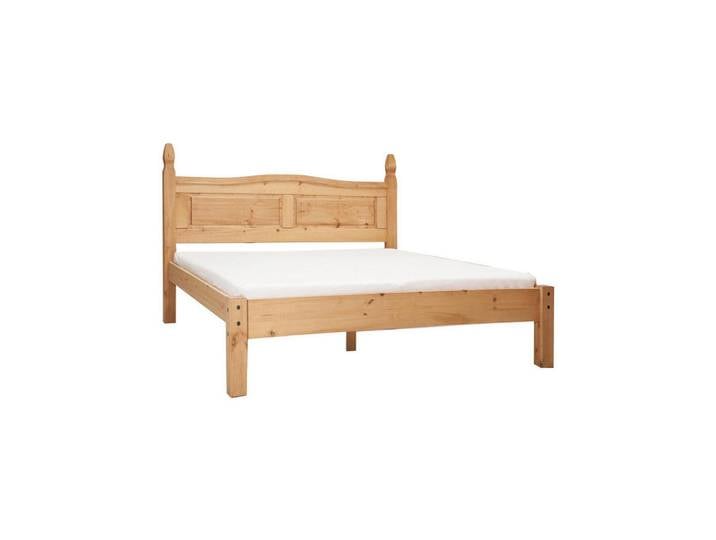 Livetastic Bett, Natur, Holz, Kiefer, massiv, 180x200 cm, Schlafzimmer, Betten, Doppelbetten