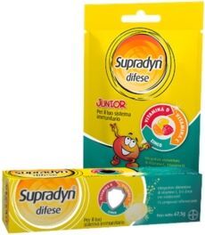Supradyn Linea Vitamine E Minerali Difese Junior Integratore 25 Caramelle Gommos