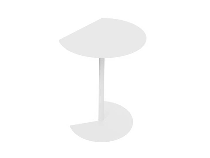 MEME DESIGN table basse pour extérieur WAY SOFA OUTDOOR H 50 cm (Blanc - Métal)
