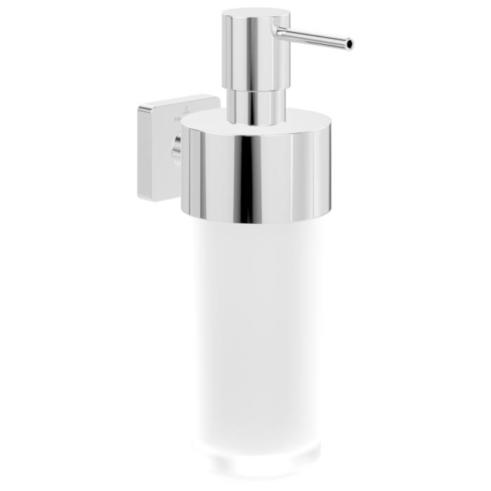 Villeroy und Boch Elements Striking Seifenspender TVA15200700061 chrom, 230ml, Glas satiniert