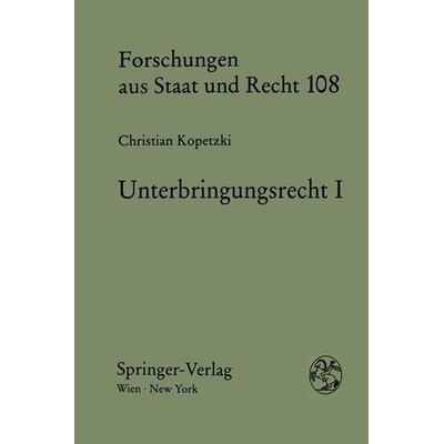Unterbringungsrecht, Taschenbuch von Christian Kopetzki, Verlag Österreich, 978-3-7046-5986-6