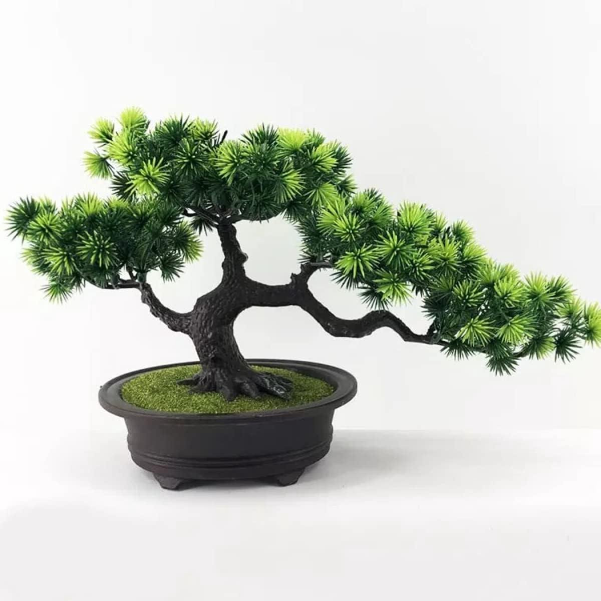 Realistische Kunstplant Bonsai Boom in Pot - Groen