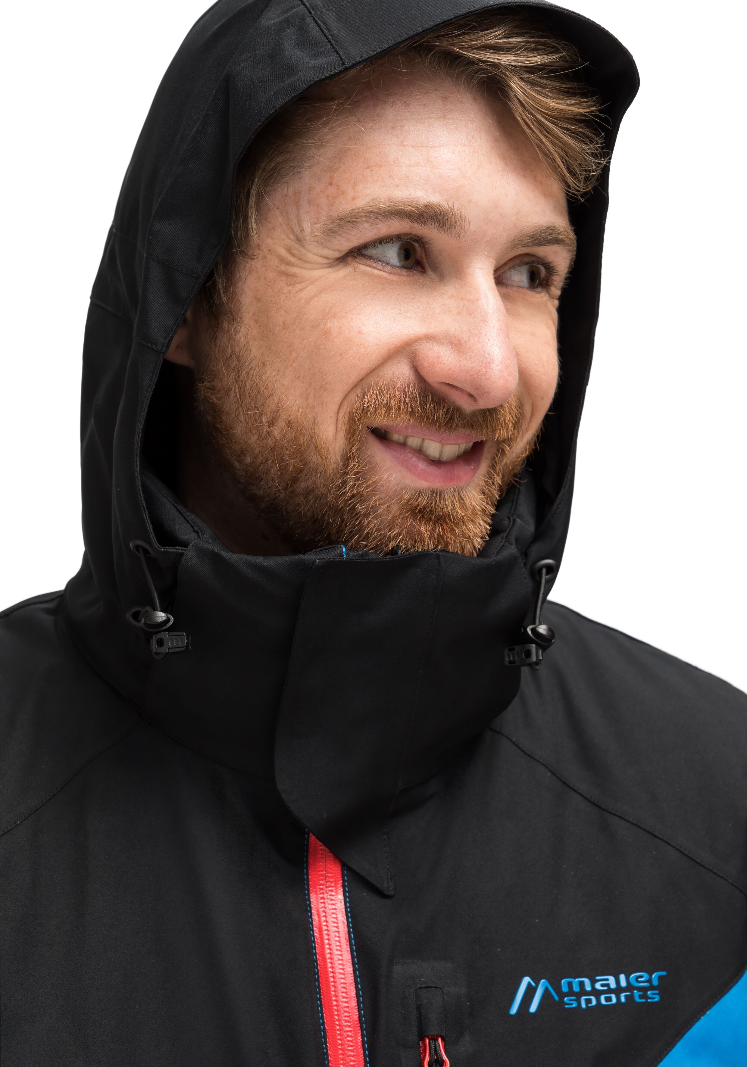 Skijacke MAIER SPORTS "Pajares", Herren, Gr. 29, blau (königsblau), 100% Polyester, Rundhals, Jacken Skijacke, Herren Winterjacke, wind- und wasserdicht, 4 RV-Taschen, Regular Fit königsblau 29