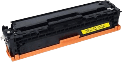 HP 305a Gul Kompatibel Toner 2600 Sider (Ce412a)