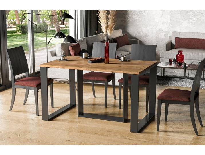 Endo-Moebel Esstisch Borys 130-250 cm Esszimmertisch erweiterbar