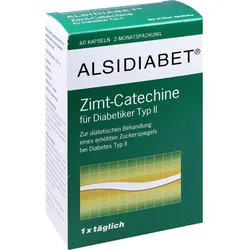 Alsidiabet Zimt-Catechine F.diab.typii 1Xtaegl. 60 ST
