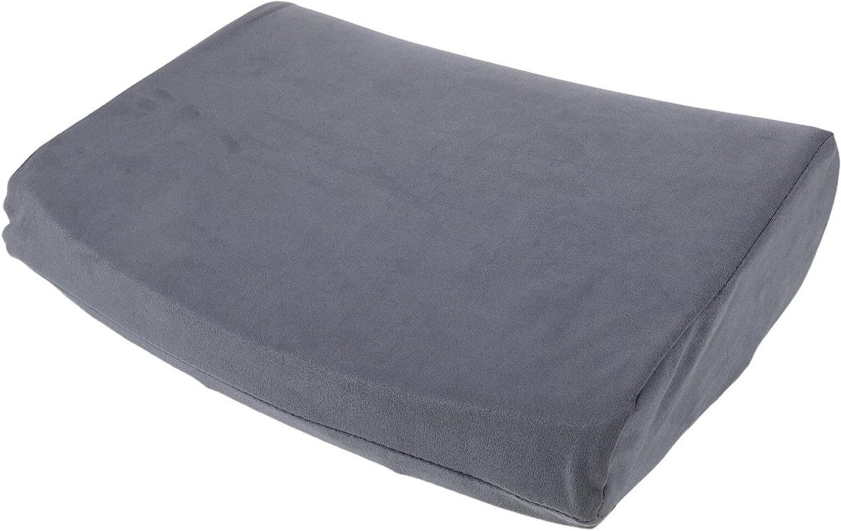 Ergonomisch Lumbar Kussen met Memory Foam Vulling - B/D/H: 33 x 24 x 9.5 cm