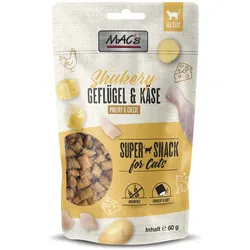 MAC ́s CAT Shakery Chicken & Cheese 10x60 g