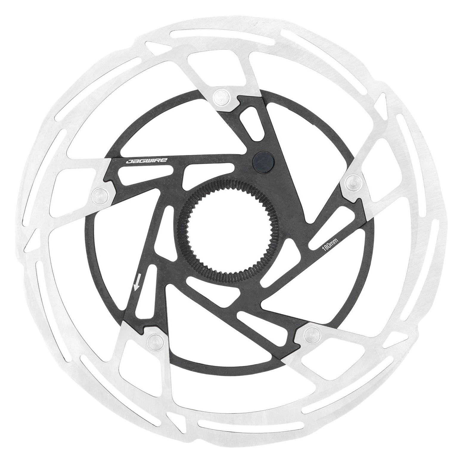 Jagwire DCR091 LR2-E Disc Brake Rotor, Centerlock, 160mm (160 mm) (JA8253)
